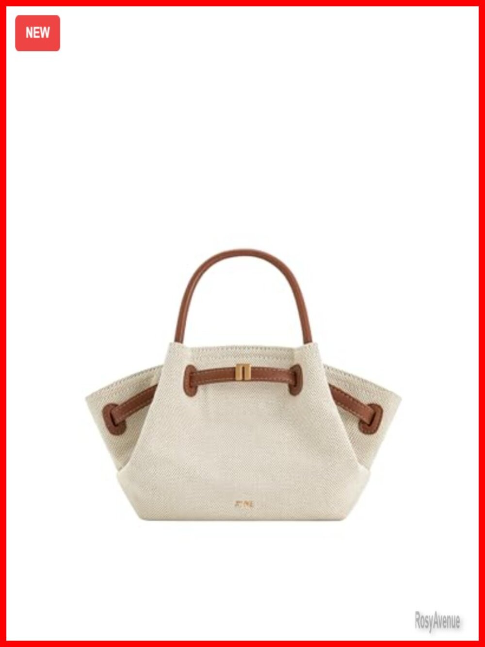 Hana Mini Tote Bag Canvas Handbag Crossbody Purse